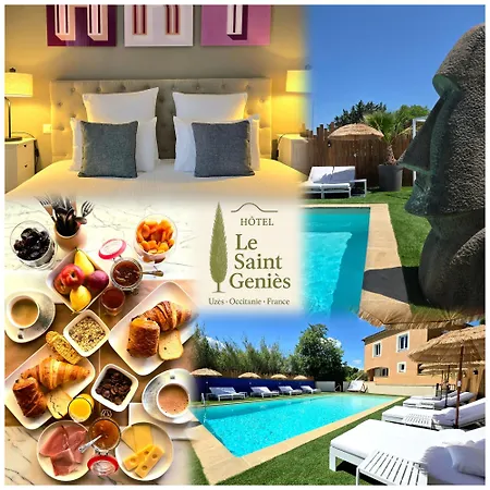 Hotel Le Saint-Genies Uzes Exterior photo